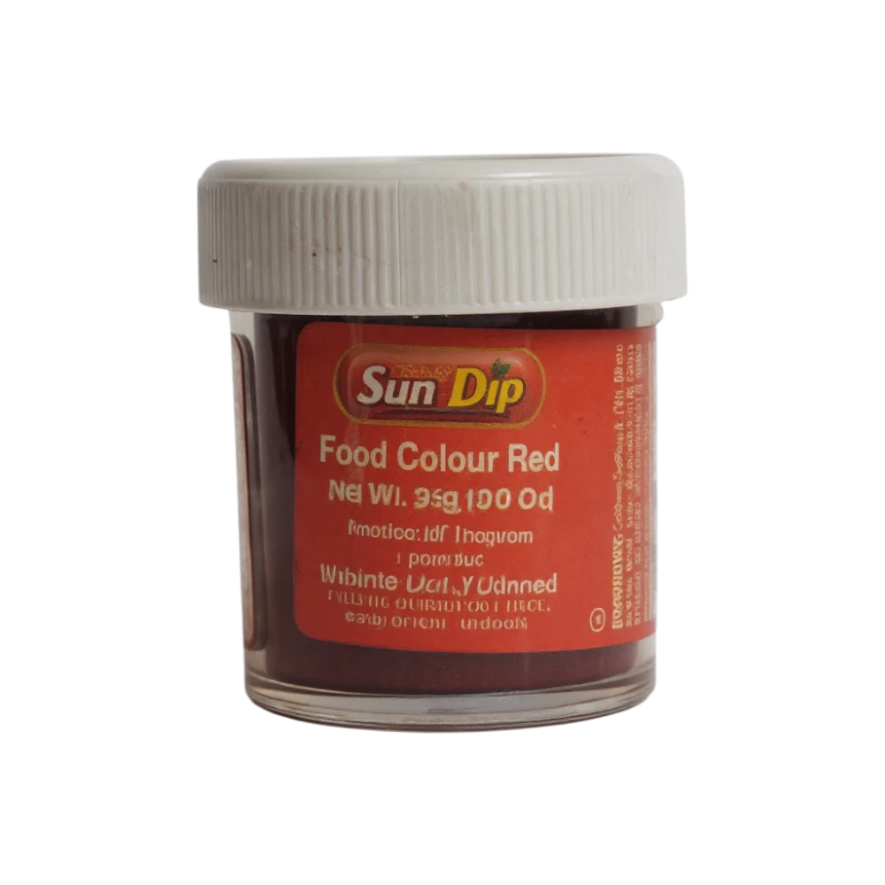 SUN DIP FOOD COLOUR RED